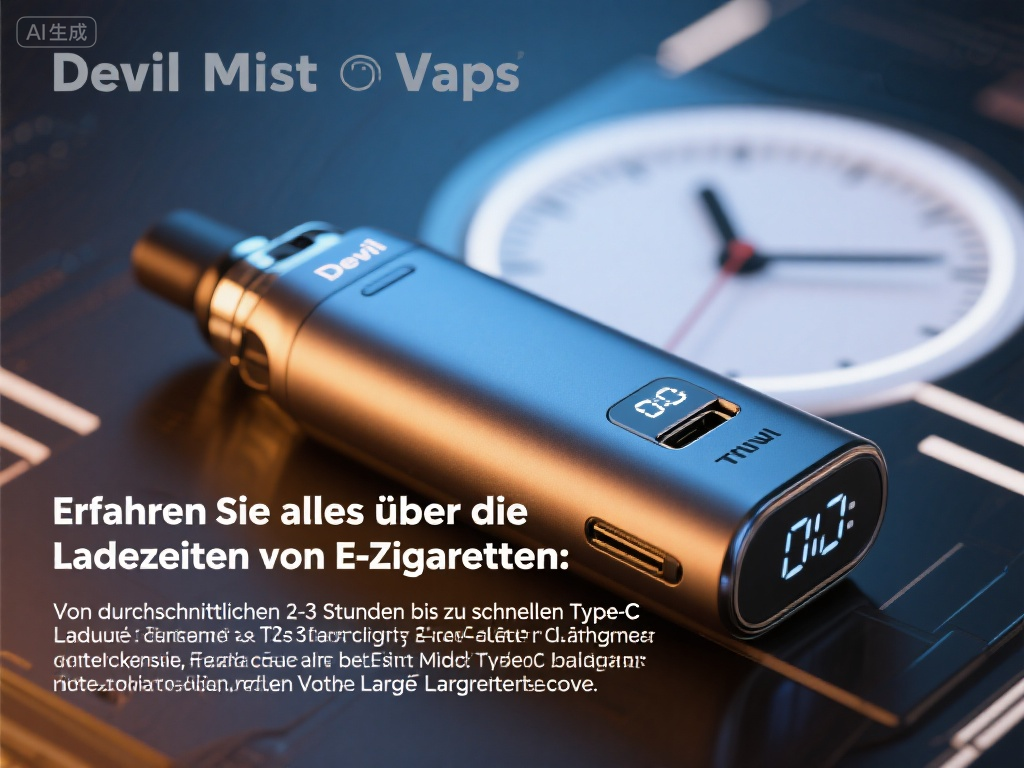 wie lange braucht eine vape zum laden